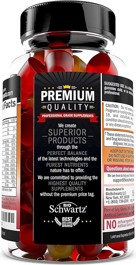 Women's Multivitamin Gummies with Vitamin A C B6 B12 D & E Vitamins for Immune Support - Gummy Multivitamin for Women for Bone Breast Skin Joint & Energy Dietary Supplement, Mixed Berry Flavor, 60 Ct