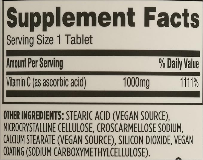 365 By Whole Foods Market, Vitamin C 1000Mg, 250 Count