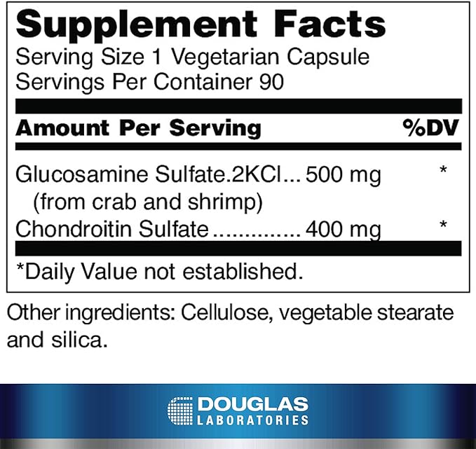 Douglas Laboratories Glucosamine Plus Extra Strength | Supports Health of Connective Tissues and Joint Cartilage | 90 Capsules