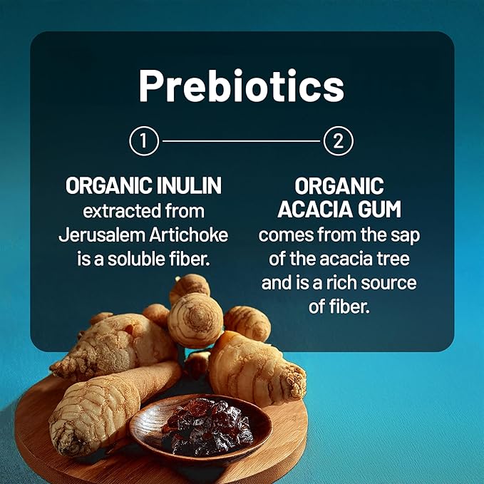 NatureWise Probiotics 70 Billion CFU - 17 Strains + Organic Prebiotics - Immune, Digestive & Gut Health Support for Women & Men - Vegetarian, Gluten-Free, Non-GMO - 60 Capsules[2-Month Supply]