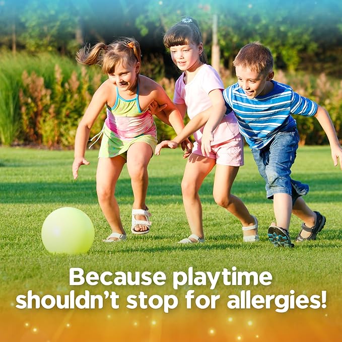 Xyzal Children's 24 Hour Allergy Relief Medicine for Kids, Levocetirizine Dihydrochloride Liquid Antihistamine, Grape, 5 Fl. oz.