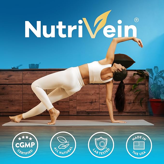 Nutrivein Premium Zinc Gluconate 100mg - 120 Capsules: High-Absorption Zinc Gluconate Supplements for Whole-Body Well-Being - Essential Elements for Wellness