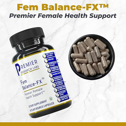 Fem Balance-FX, 60 Capsules, Vegan Product - Comprehensive Female Formula for Premier Female Health Support