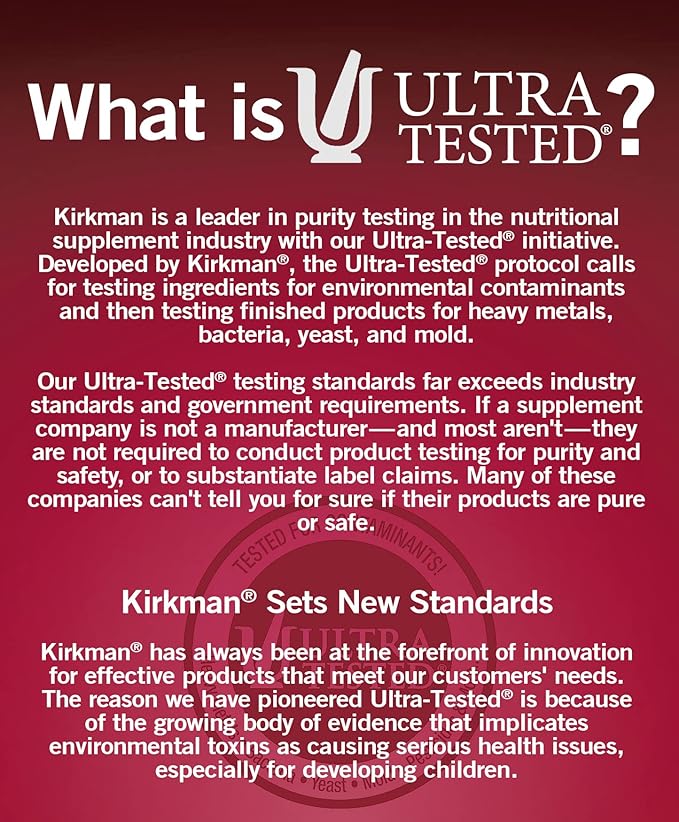 Kirkman - Enzyme Complete/DPP-IV - 120 Capsules - Potent Digestive Aid - Broad Spectrum Digestive Enzyme - Hypoallergenic
