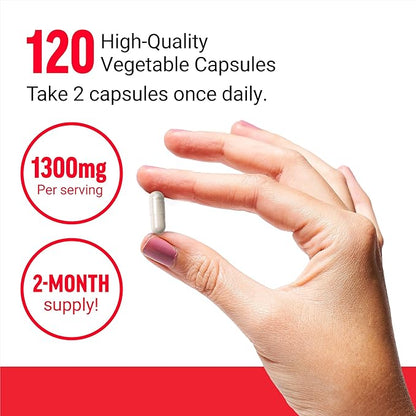 FORCE FACTOR Red Yeast Rice + CoQ10 Supplement for Antioxidant Support, Non-GMO, Vegan-Friendly, Premium Quality, 120 Capsules