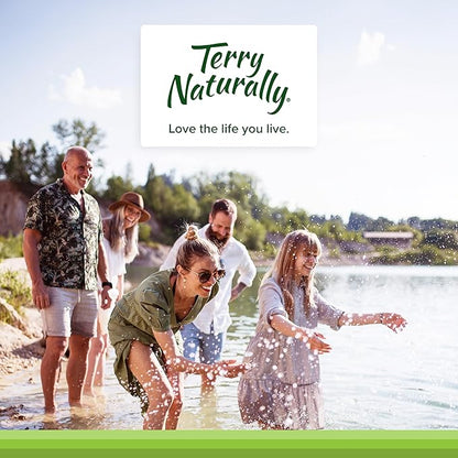 Terry Naturally Blood Pressure Health - Healthy Blood Flow & Circulation Support Supplement - Heart Health Supplement with Antioxidants - Cardiovascular Support - 60 Capsules