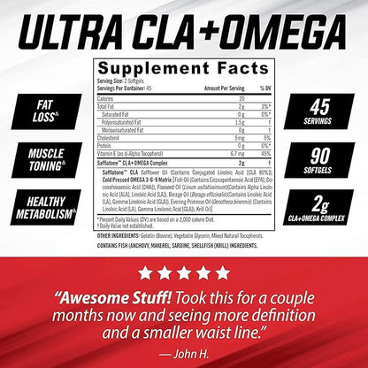 iSatori L-Carnitine LS3 Mixed Berry 1500mg (32 Servings) & iSatori Ultra CLA (90 Softgels)
