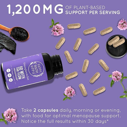 Menopause Supplements for Women – DIM Supplement + Probiotics | Estrogen Metabolism & Hormone Balance Support | Perimenopause Relief | Hot Flashes, Mood Swings & Night Sweats | Dong Quai | 60 Ct