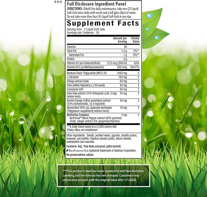 Irwin Naturals CoQ10-RED - 60 Liquid Soft-Gels, Pack of 2 - Advanced Heart Health Support with Nitric Oxide Booster to Support Blood Flow - 60 Total Servings