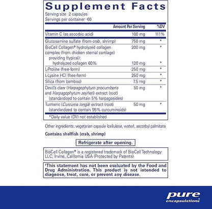 Pure Encapsulations - Ligament Restore - Dietary Supplement Helps Maintain Healthy Tendons, Ligaments and Joints - 120 Capsules