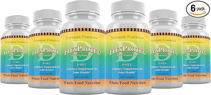 Flexprotex D 6 Bottles 720 Capsules