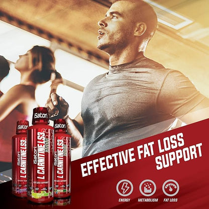 iSatori L-Carnitine LS3 Gummy Bear 3000mg (32 Servings) Ultra CLA (90 Softgels)