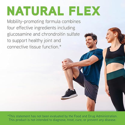 DAVINCI Labs Natural Flex - A Glucosamine and Chondroitin Sulfate Supplement to Support Connective Tissue and Joint Functions - Gluten Free - 90 Capsules