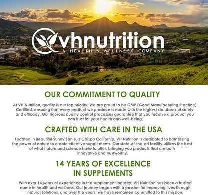 VH Nutrition ESTROLIBRIUM | Hormone Balance for Women* | Menopause Support Supplement* | Black Cohosh, Shatavari, Chaste Tree Berry (Vitex), Dong Quai | 60 Capsules in Easy to Swallow Pills