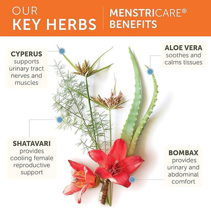 Himalaya MenstriCare for PMS, Menstrual Cramp Relief, Womens Health & Balanced Hormone Support, Herbal Supplement, Includes Shatavari, 800 mg, 120 Capsules