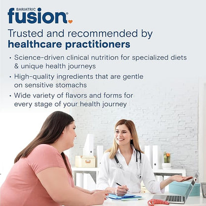 Bariatric Fusion Iron Supplement 45mg with Vitamin C | 1 Per Day | Vitamins for Women and Men | Gluten, Dairy and Soy Free | Non-GMO | 60 Count