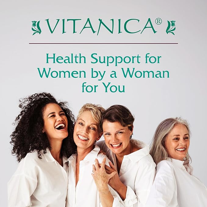 Vitanica Sleepblend, Non Habit Forming Sleep Support Supplement, with Melatonin, Valerian Root, Passionflower and Hops, Vegan, 60 Capsules