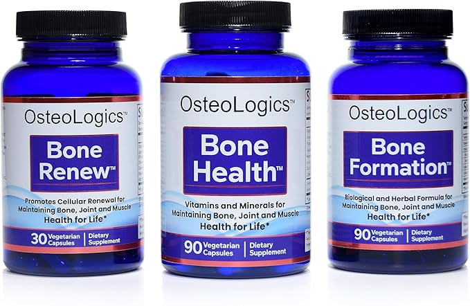Collagen Supplements for Bone Formation - Joint Support Supplement with Omega 3 Fatty Acids, Promotes Healthy Bones & Joints, Supports Structural Health, 90 Capsules