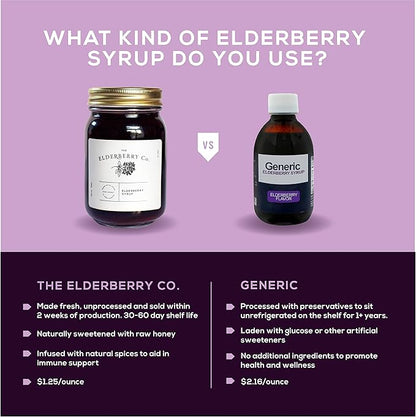 Extra Strength Elderberry Gummies + Aronia Berries with Vitamins C, D,E and Zinc for All-Natural Immune Support, No Artificial Ingredients (60 Count)