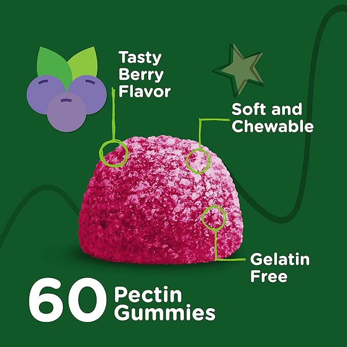 Zinc for Kids Gummies, 15mg - Immune Support - Powerful Natural Antioxidant, Kids Zinc Vitamin Supplement - Vegan, Gelatin Free, Gluten Free - Tasty Chewable Berry Flavor Gummy