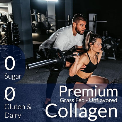 MO4T Collagen Peptides- Grass-Fed Collagen- Hydrolyzed Collagen Powder- Unflavored- 2 Pounds Collagen- Colageno 2 libras - Colageno Hidrolizado