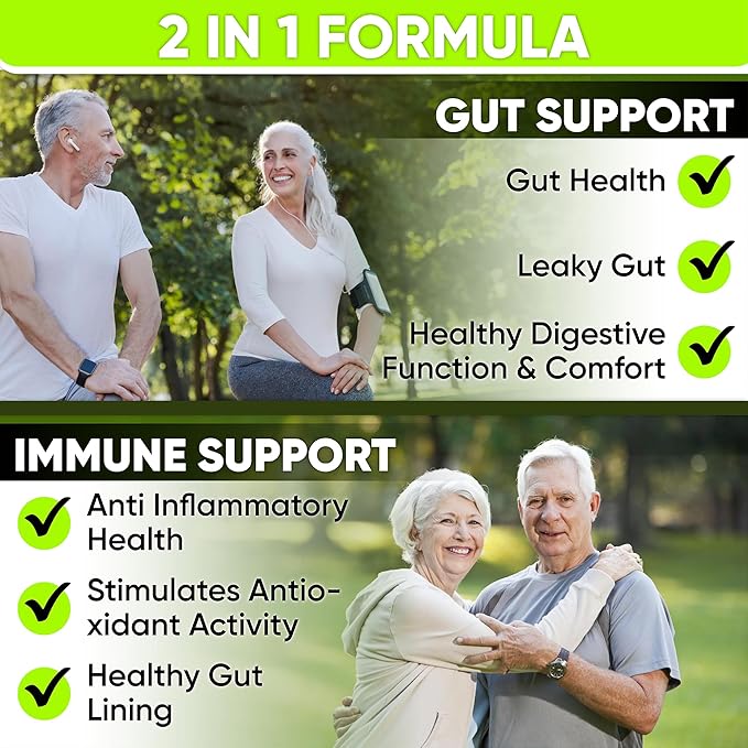 Complete Gut Health for Women and Men with Probiotic, Prebiotic, Postbiotic & Digestive Enzymes to Support Healthy Gut Lining, Digestion Health, Occasional Gas, and Discomfort.
