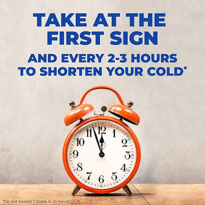 Zicam Cold & Flu-Like Symptoms with Echinacea and Sambucus, Homeopathic, Zinc, Cooling Peppermint Flavor, Helps with Cold Symptoms, 20 Tablets