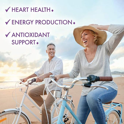 Bluebonnet Nutrition Active CoQ10 Ubiquinol 200mg Vegetarian Softgels, Heart & Cellular Health, Non GMO, Gluten, Soy & Milk Free, White, 60 Count