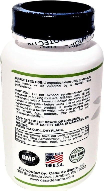 Low FODMAP Certified Probiotic & Prebiotic Synbiotic Supplement, IBS IBD & SIBO Dairy Free Vegan, Soy/Gluten/Inulin Free Non GMO No Gas No Bloating (60 Caps)
