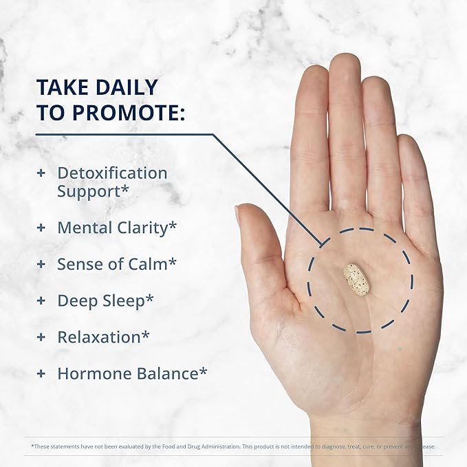 Metagenics HerWellness Recharge Overnight - Women's Sleep Support Supplement with Magnesium, Holy Basil, Vitamins & Zinc* - Aids Calm & Relaxation* - 60 Tablets