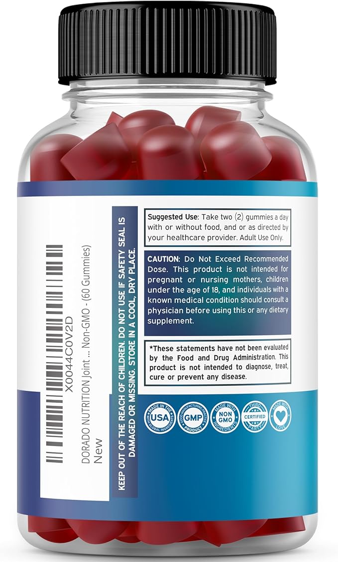 Pumpkin Seed Oil (60 Count ) Hair Growth and Bladder Control - Sugar Free Gummy - Orange Flavor and Glucosamine Chondroitin Joint Supplement (60 Count) Joint Supplements for Adult - Vegan & USA Made