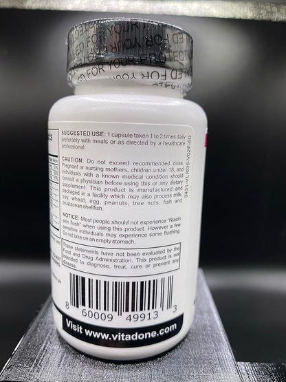NSC Male Bedroom Support - Nutrients for Wellness in The Bedroom - Complements Original Balance Systems, Moods, Mens Energy & Vigor - Niacin, Zinc, Fenugreek, Maca Powder, Caffeine - 60 ct.