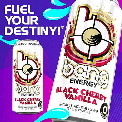 VPX Bang - Black Cherry Vanilla - 16fl.oz. (Pack of 4)