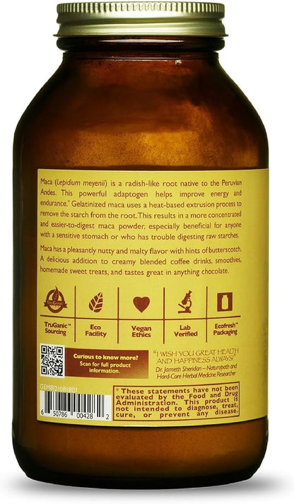 HealthForce SuperFoods Gelatinized Maca - 8 Oz Powder