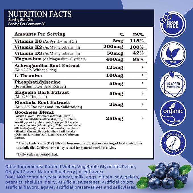 Cortisol Supplements for Women & Men, 17-in-1 Cortisol Reducer Detox Manager w. Magnesium Glycinate Ashwagandha, L-Theanine, Phosphatidylserine, Hormone Balanced for Women, Mood Focus, Sleep Support