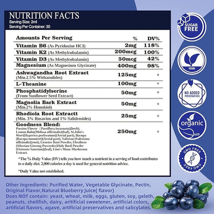 Cortisol Supplements for Women & Men, 17-in-1 Cortisol Reducer Detox Manager w. Magnesium Glycinate Ashwagandha, L-Theanine, Phosphatidylserine, Hormone Balanced for Women, Mood Focus, Sleep Support
