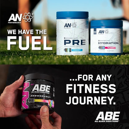 All Black Everything Pre Workout Powder | 30 Servings | Baddy Berry | 350mg Caffeine | Nootropic Pre-Workout Blend | Beta Alanine + Citrulline | Energy Supplement for Men and Women
