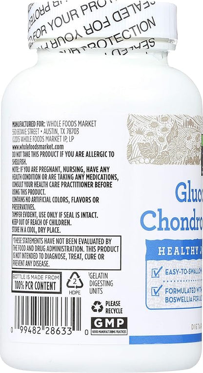 365 by Whole Foods Market, Glucosamine Chondroitin & MSM, 120 ct