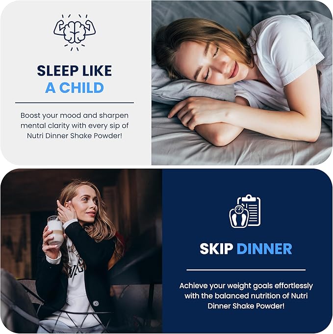 NutriDinner by Nutrillermo | Grass-Fed Collagen Protein Powder | Collagen with Magnesium B-Vitamins | Collagen Supplement for Sleep and Recovery (14,9, Vanilla)