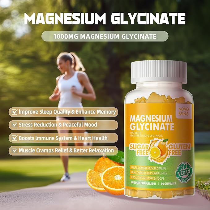 60 CT Magnesium Glycinate Gummies