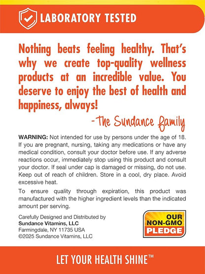 Sundance Black Elderberry Gummies | 36 Count | with Vitamin C and Zinc | Berry Flavor | Vegan, Non-GMO, and Gluten Free Supplement