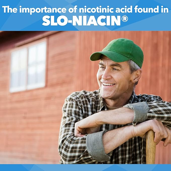 Kinara Slo Niacin 500mg Flush Free 100 Capsules/Tablets 6-Pack, Vitamin B3, Heart & Nutritional Health, Energy Production, Circulation, Skin Pill Organizer