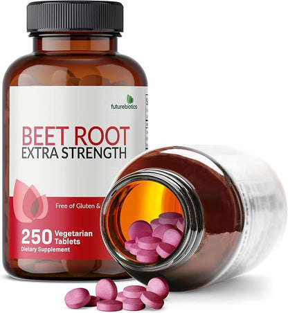 Futurebiotics Beet Root Extra Strength, Non-GMO, 250 Vegetarian Tablets