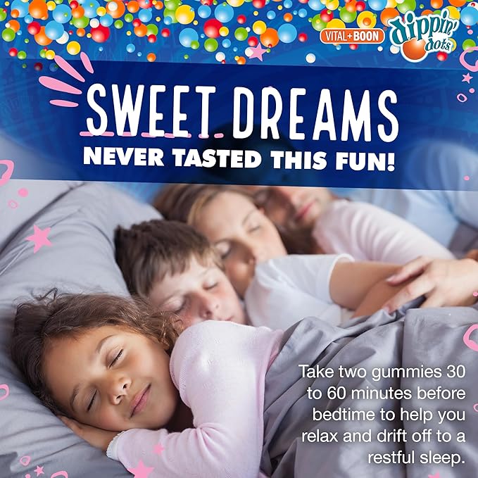 Melatonin Sleep Support Gummies (60 Count) Strawberry Sunset Creme Flavor Chews | 2.5mg Per Gummy Sleep Supplement for Children and Adults | Supplement for Faster Faster & Longer Sleep