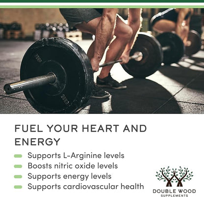 L Citrulline Capsules 1,200mg Per Serving, 210 Count (L-Citrulline Increases Levels of L-Arginine, Acts as a Nitric Oxide Booster) Muscle Recovery Supplement to Improve Muscle Pump by Double Wood
