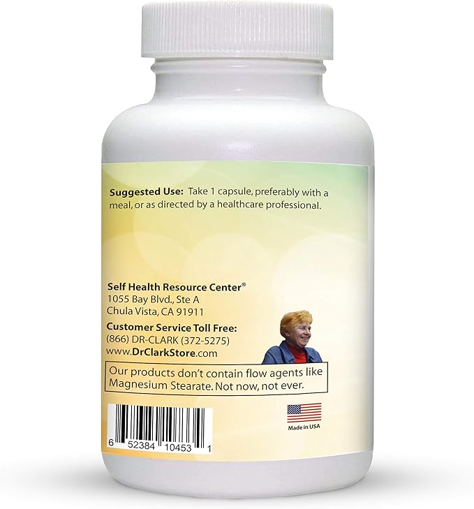 Dr. Clark Folic Acid (Vitamin B9) Supplement – 1mg, 50 Gelatin Capsules, Essential B Vitamin for Daily Health