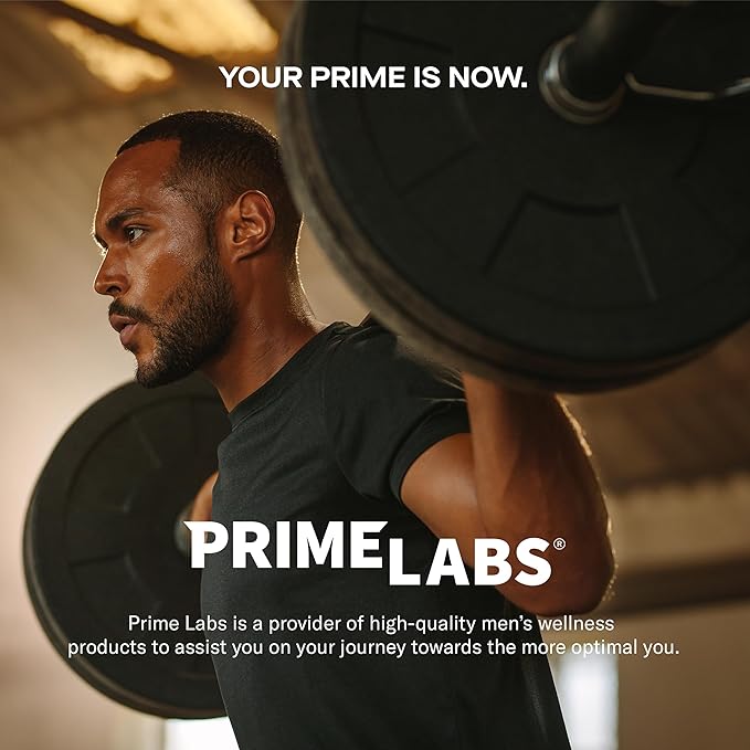 Prime Labs L Arginine 1500mg - Nitric Oxide Supplement - Blood Flow, Energy, Strength, Endurance - 60 Count