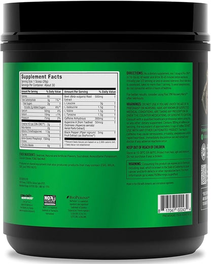 JYM Supplement Science Pre JYM Pineapple Strawberry Pre Workout Powder for Men & Women, BCAAs, Nootropics, Creatine HCI, Citrulline, Beta-Alanine, Betaine, Taurine, Huperzine, 30 Servings