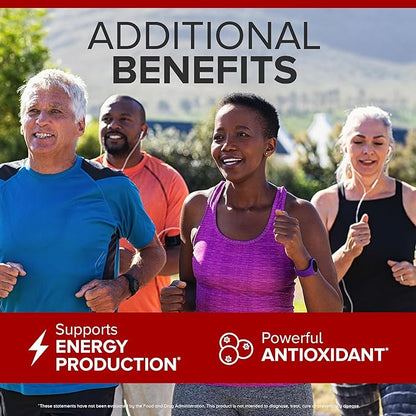 Qunol CoQ10 200mg Softgels, Ultra CoQ10 - Ultra High Absorption Coenzyme Q10 Supplements - Antioxidant Supplement for Vascular and Heart Health & Energy Production, 90 Count