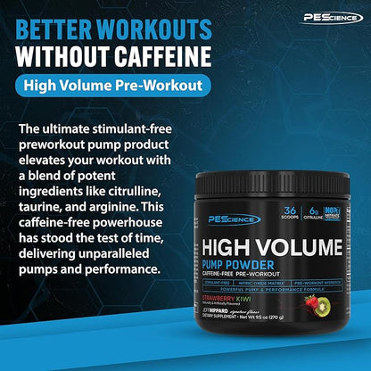 PEScience Pre Workout Stack – Prolific & High Volume, Sour Peach Candy, Nitric Oxide Booster – 40 & 36 Scoops, L Arginine Nitrate, L Citrulline, Pre Workout Powder for Men & Women